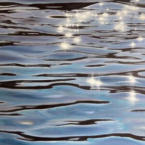 Oil Painting 'Light Dance' 30cm x 24cm