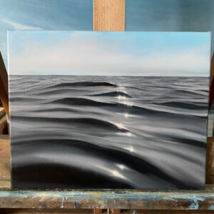 Oil Painting 'Light Dance' 30cm x 24cm