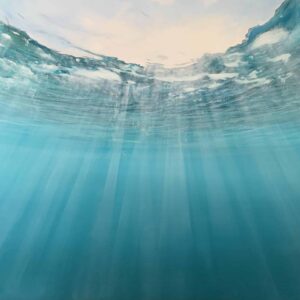 Oil Painting 'Quiet Underwater' 47inches x 40inches