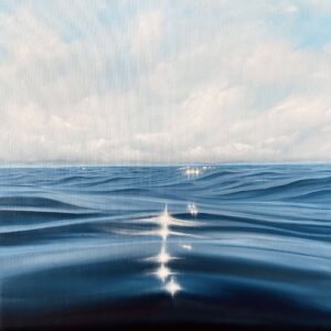 Oil Painting 'Flow' 30cm x 30cm