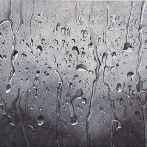 Acrylic Painting 'Rain' 30cm x 24cm
