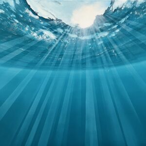 Oil Painting  'As Above so Below' 60cm x 50cm