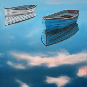 Oil Painting 'Reflection' 40cm x 30cm