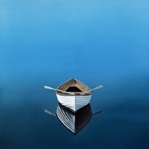 Oil Painting 'Grace' 60cm x 50cm x (4cm depth)