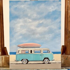 Oil Painting 'Here Comes Summer' 40cm x 30cm