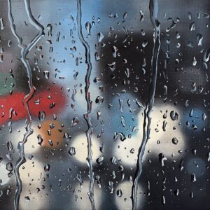 Oil Painting 'Evening Rain' 40cm x 30cm