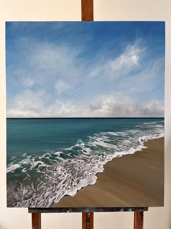 Oil Painting 'Inspiration' 27.5 inches x 23.5 inches (1.5" depth) - Image 2