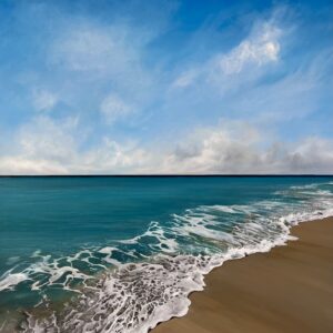 Oil Painting 'Inspiration' 27.5 inches x 23.5 inches (1.5" depth)