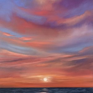 Oil Painting 'Summer's Dawn' 16 inches x 12 inches