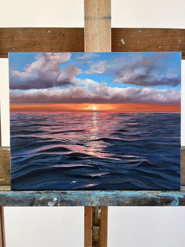 Oil Painting  'Untamed' 30cm x 24cm - Image 2