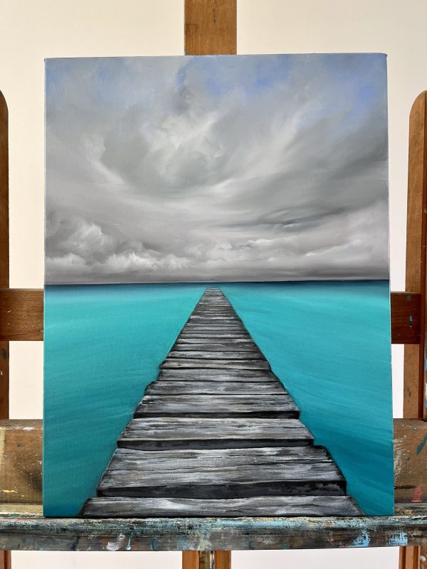 Oil Painting 'The Journey' 16 inches x 12 inches - Image 2