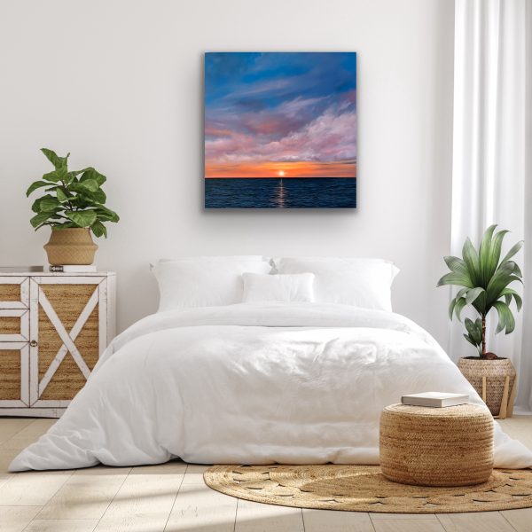 Oil Painting 'Just Dreaming' 50cm x 50cm - Image 5