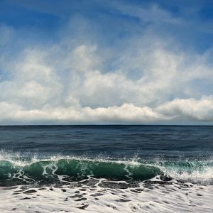 Oil Painting 'Emerald' 16 inches x 12 inches