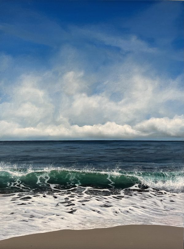 Oil Painting 'Emerald' 16 inches x 12 inches