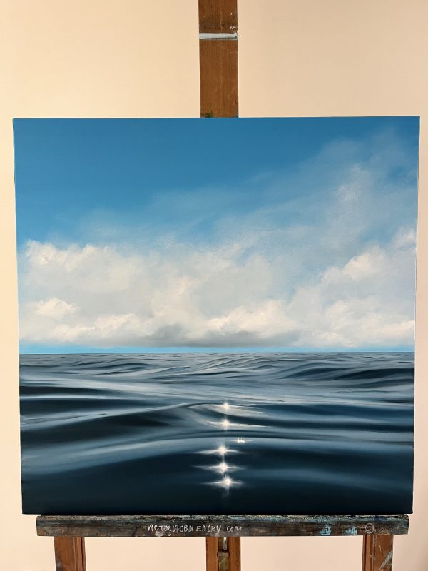 Oil Painting 'Daydream' 50cm x 50cm - Image 2