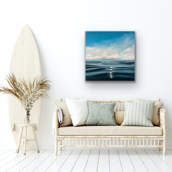 Oil Painting 'Daydream' 50cm x 50cm - Image 4