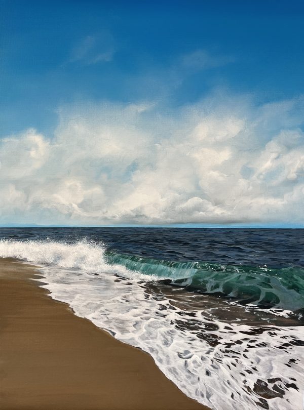 Oil Painting 'Aquamarine' 16 inches x 12 inches