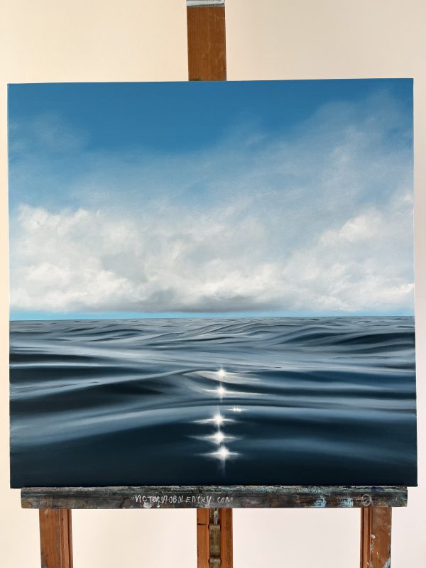 Oil Painting 'Daydream' 50cm x 50cm - Image 3