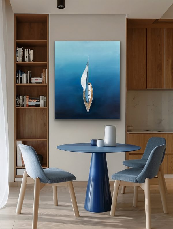 Oil Painting 'Transcend' 60cm x 50cm - Image 5