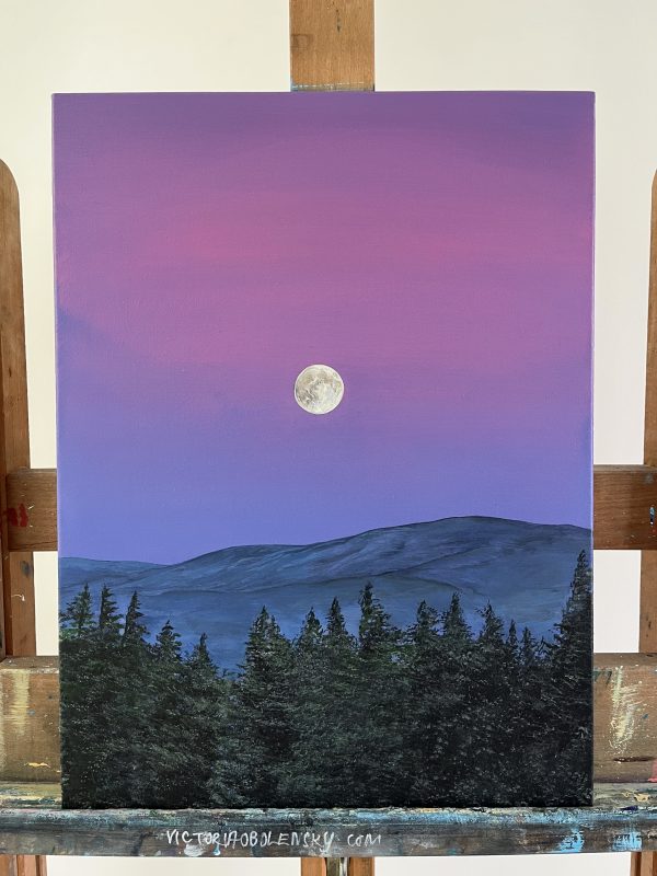 Acrylic Painting 'Dream Chaser' 16 inches x 12 inches - Image 2