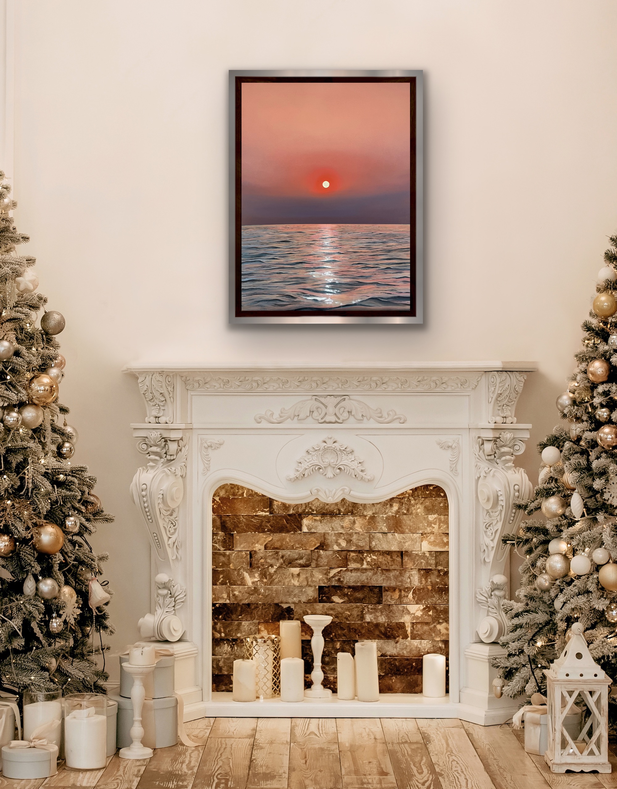 Oil Painting 'The Magic Hour' 16 inches x 12 inches - Image 3