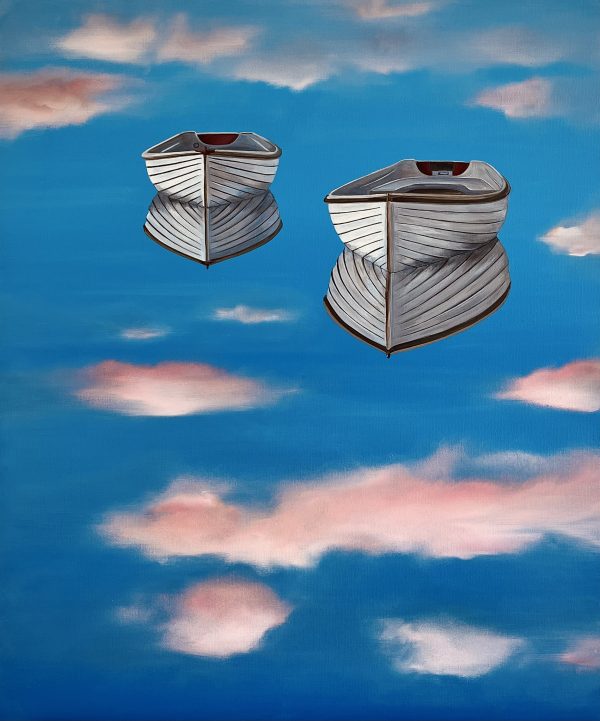 Oil Painting 'As Above So Below' 60cm x 50cm