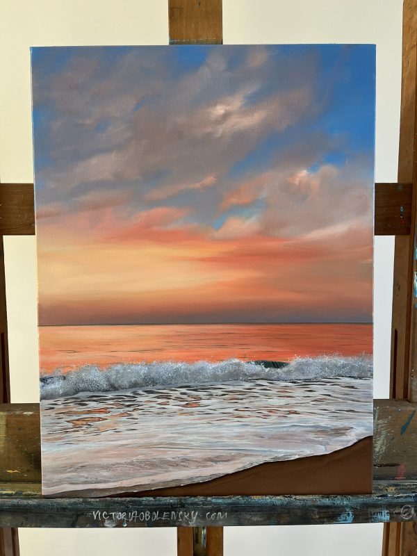 Oil Painting 'Ethereal' 16 inches x 12 inches - Image 2