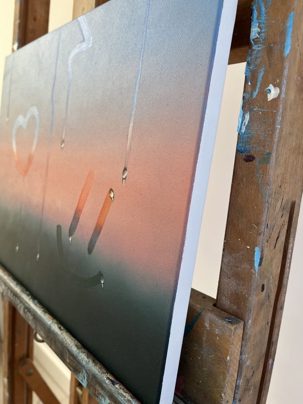 Oil Painting 'Misty Window' 16 inches x 12 inches - Image 3