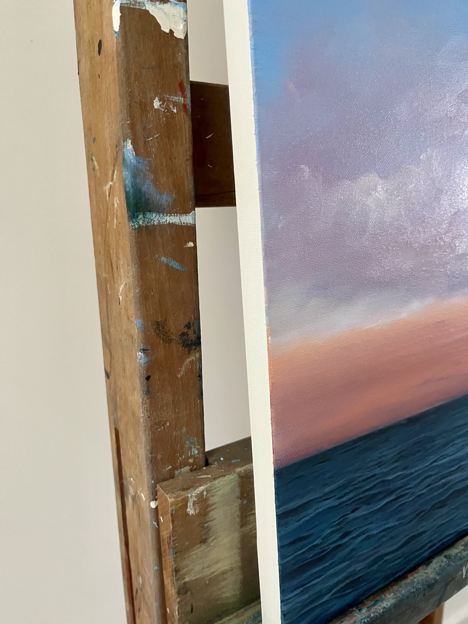 Oil Painting 'Hope' 40cm x 40cm - Image 5