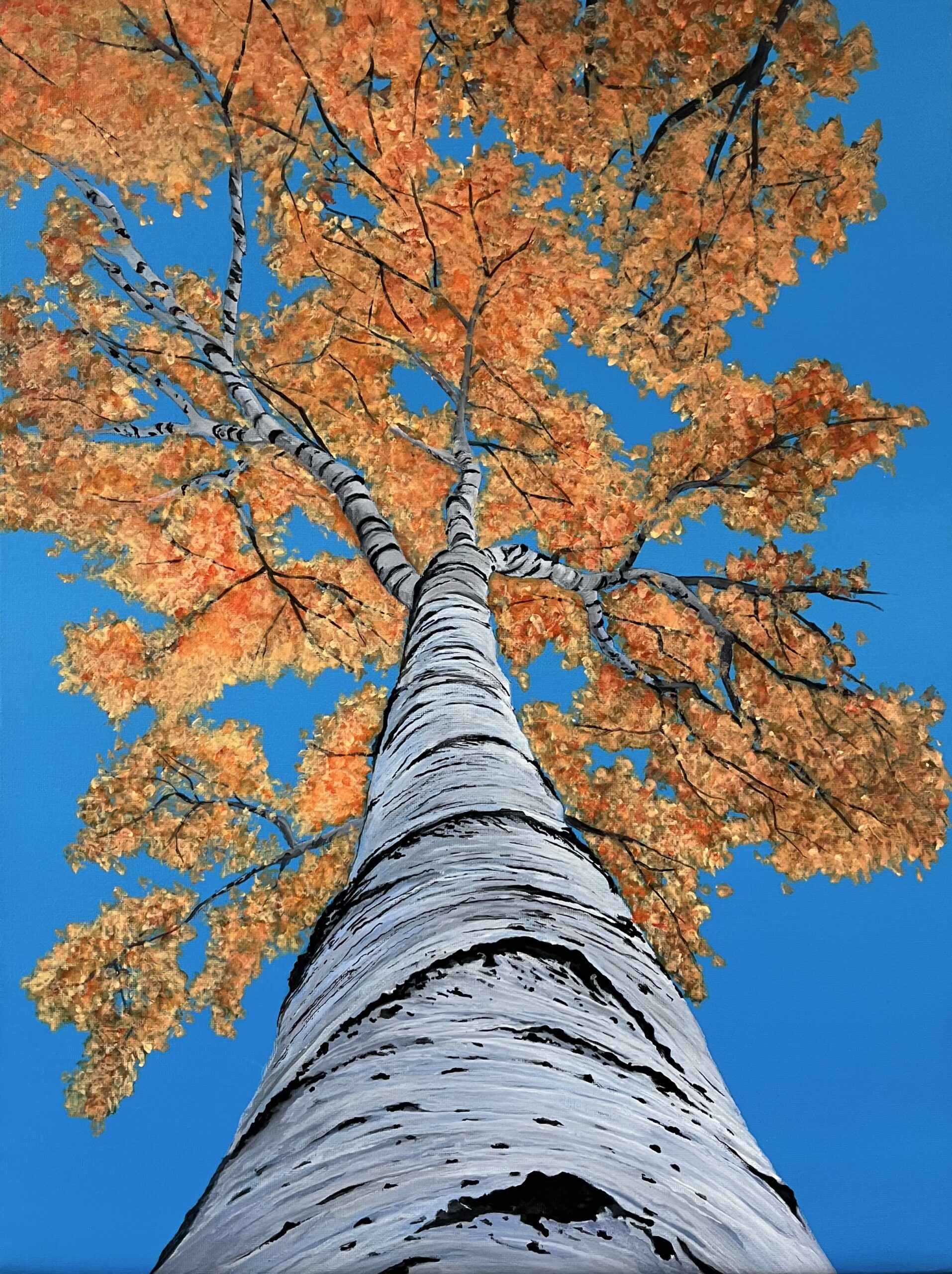 Acrylic Painting 'Ascension' 40cm x 30cm