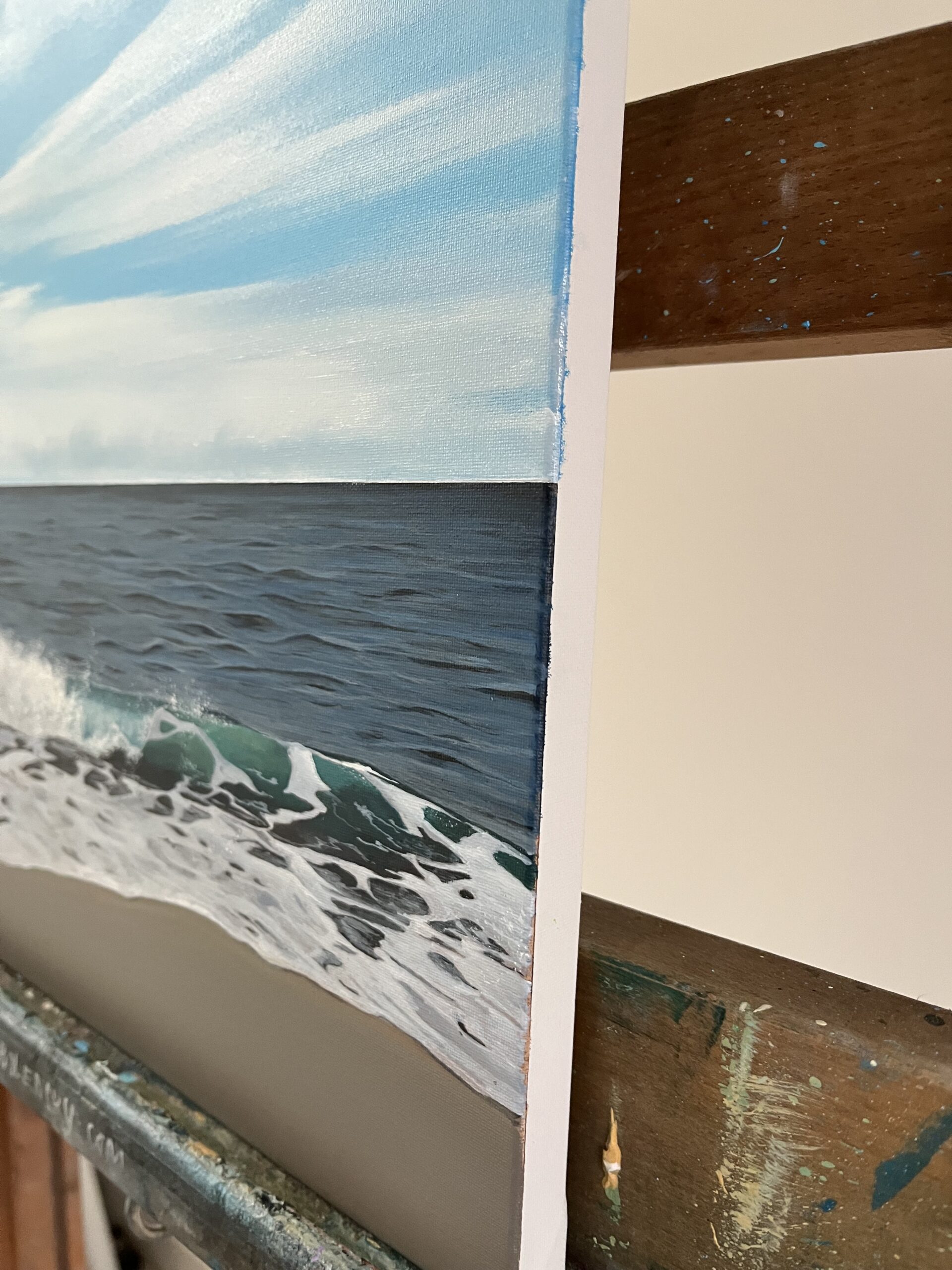 Oil Painting 'Jewel' 16 inches x 12 inches - Image 3