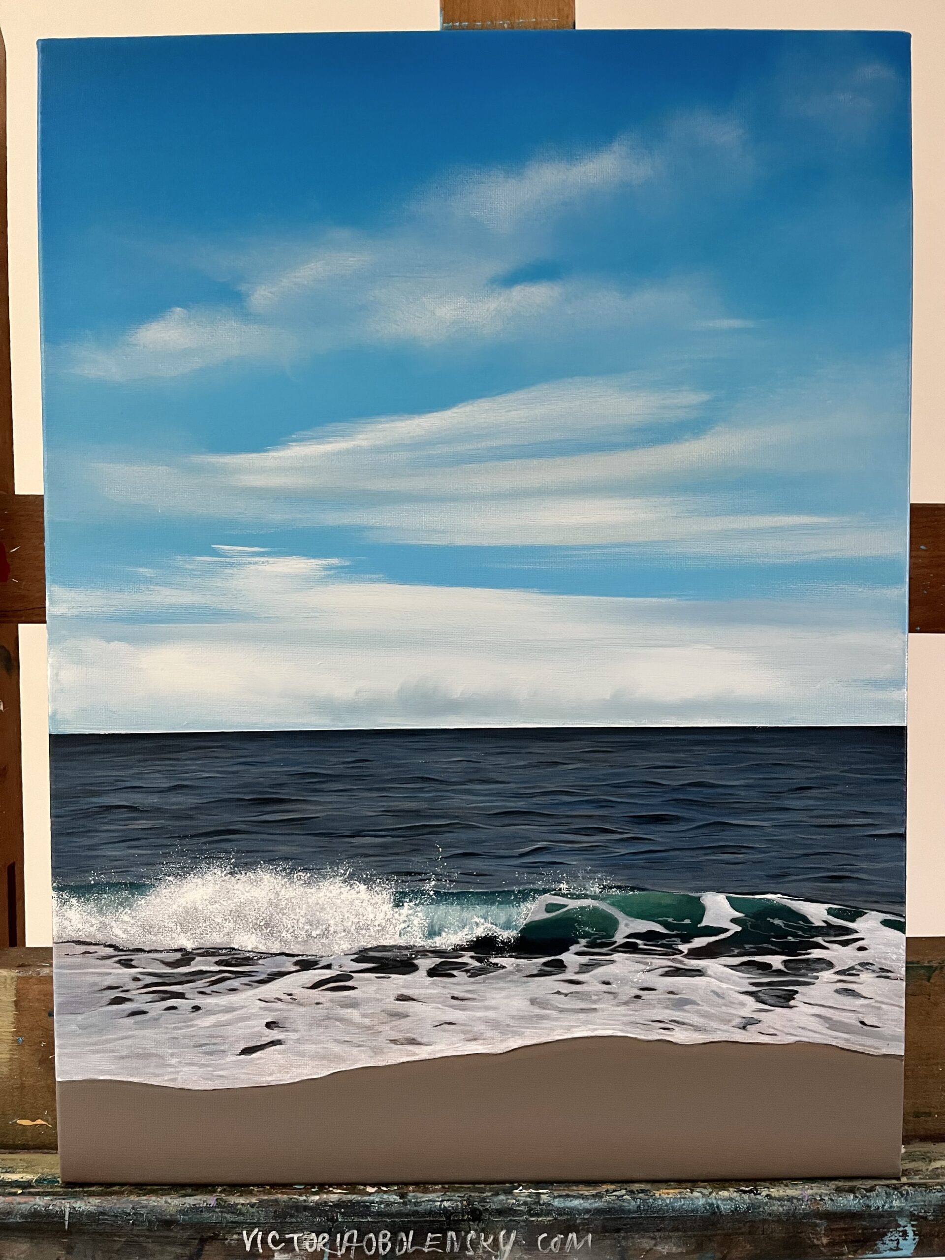 Oil Painting 'Jewel' 16 inches x 12 inches - Image 2