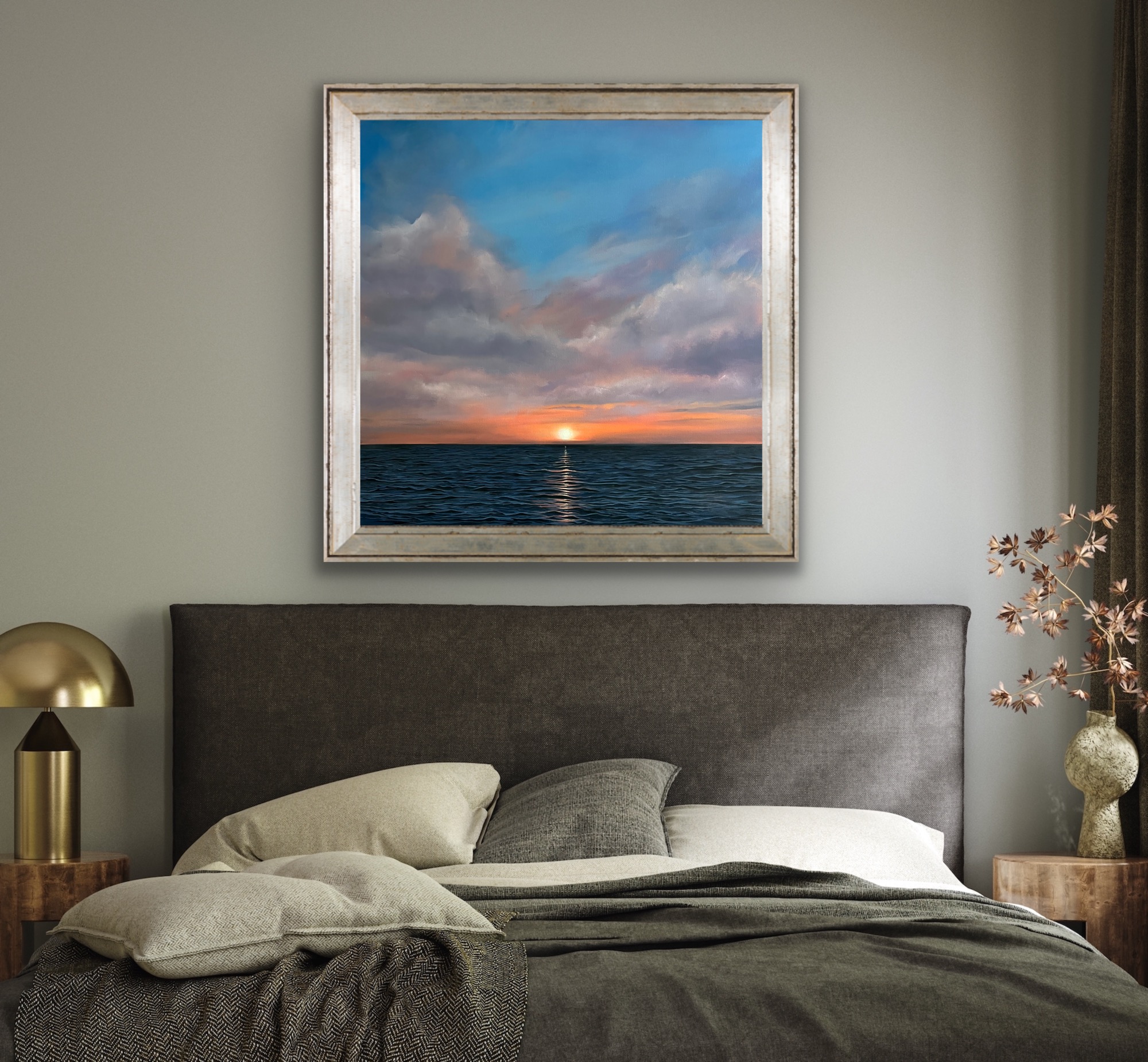 Oil Painting 'Quintessence' 50cm x 50cm - Image 2