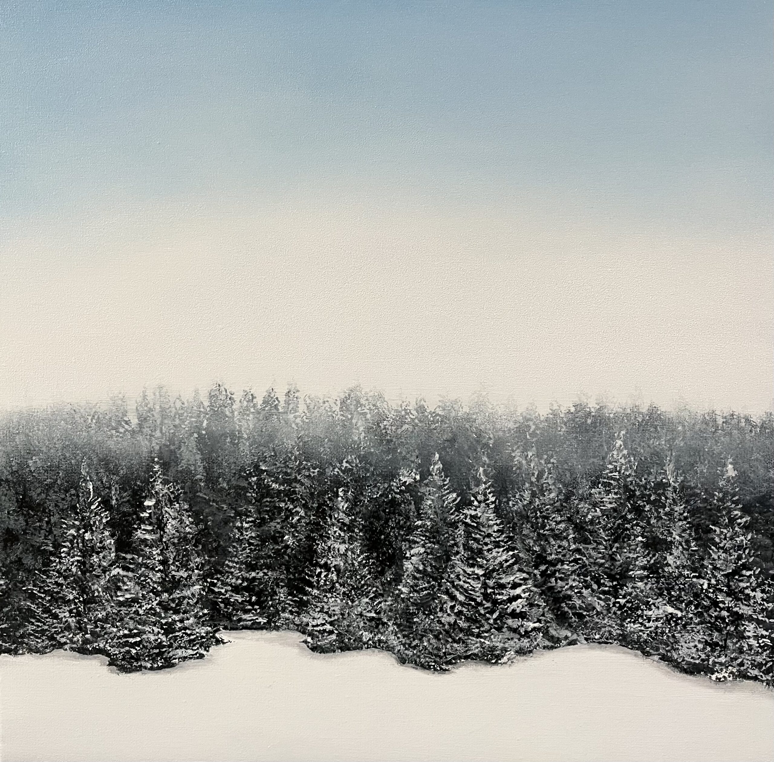 Oil Painting 30cm x 30cm 'Winter'