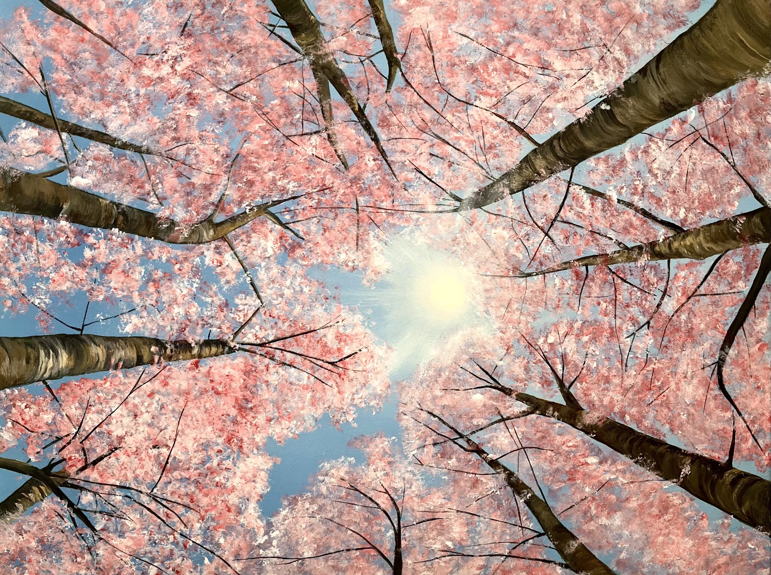 Acrylic Painting 'Spring' 40cm x 30cm