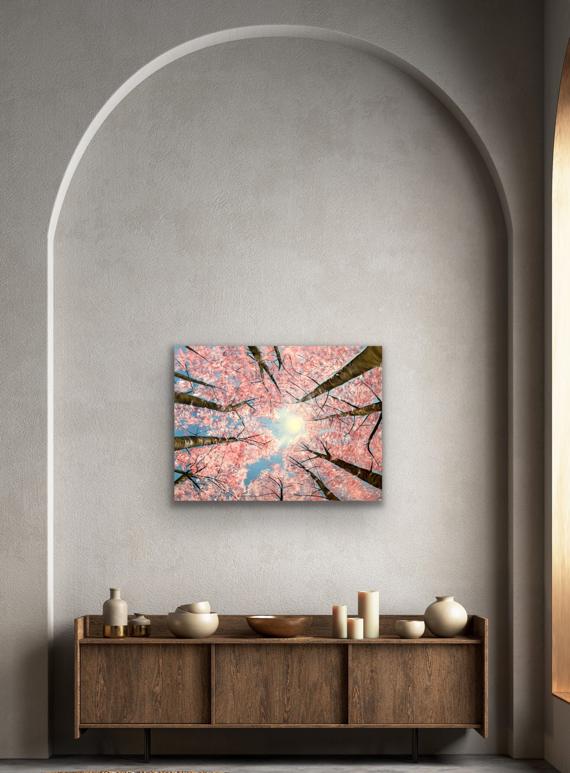 Acrylic Painting 'Spring' 40cm x 30cm - Image 4