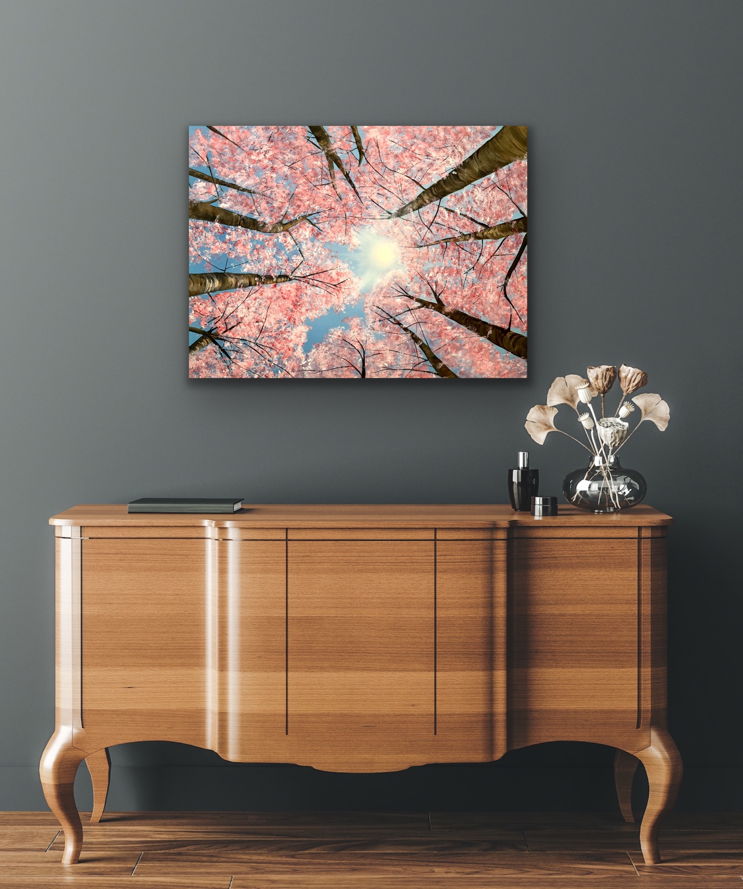 Acrylic Painting 'Spring' 40cm x 30cm - Image 5