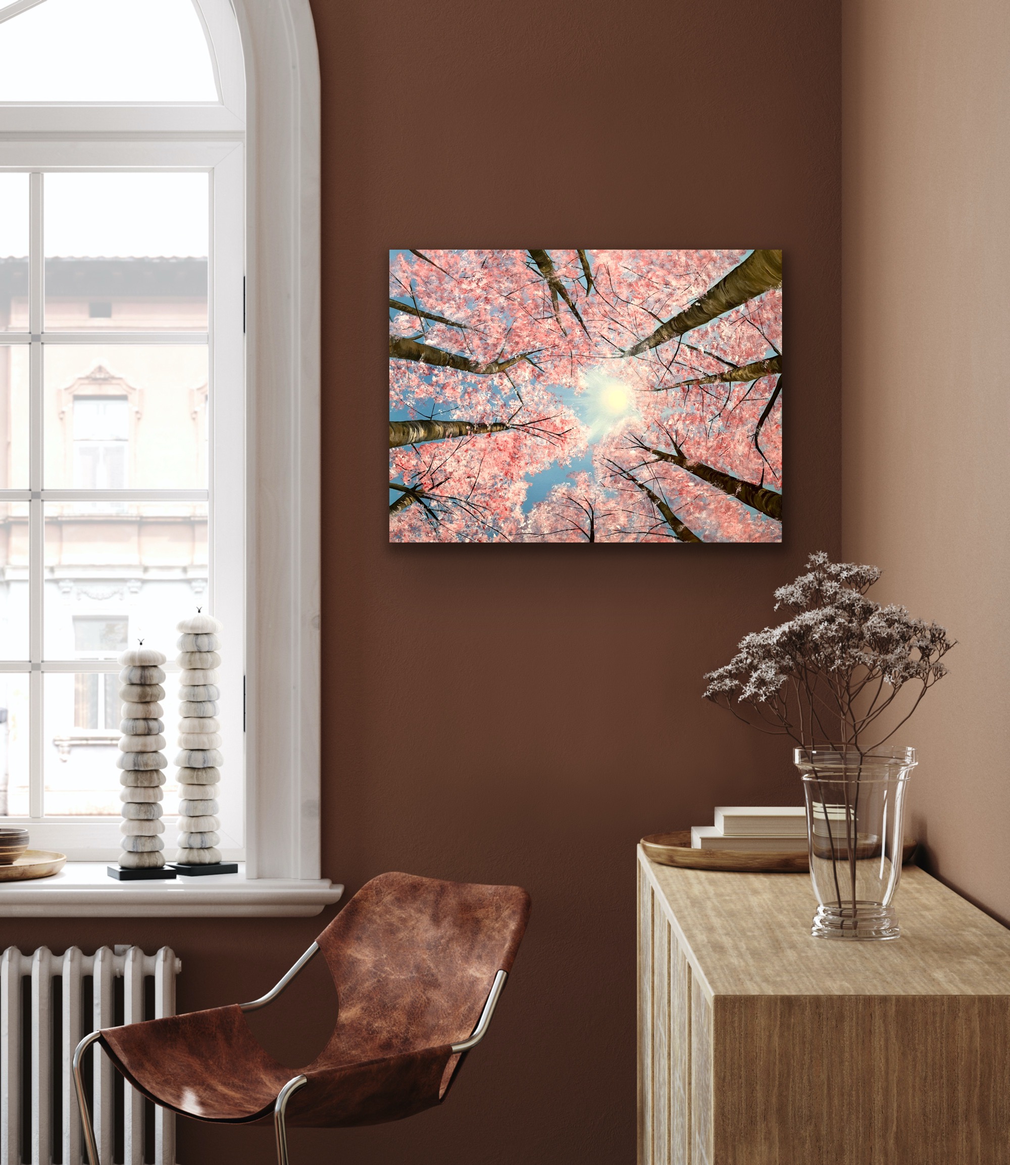 Acrylic Painting 'Spring' 40cm x 30cm - Image 8