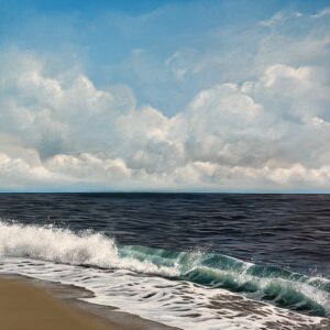 Oil Painting 'Aqua' 40cm x 30cm