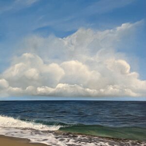 Oil Painting 'Emerald' 40cm x 30cm