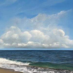 Oil Painting 'Emerald' 40cm x 30cm