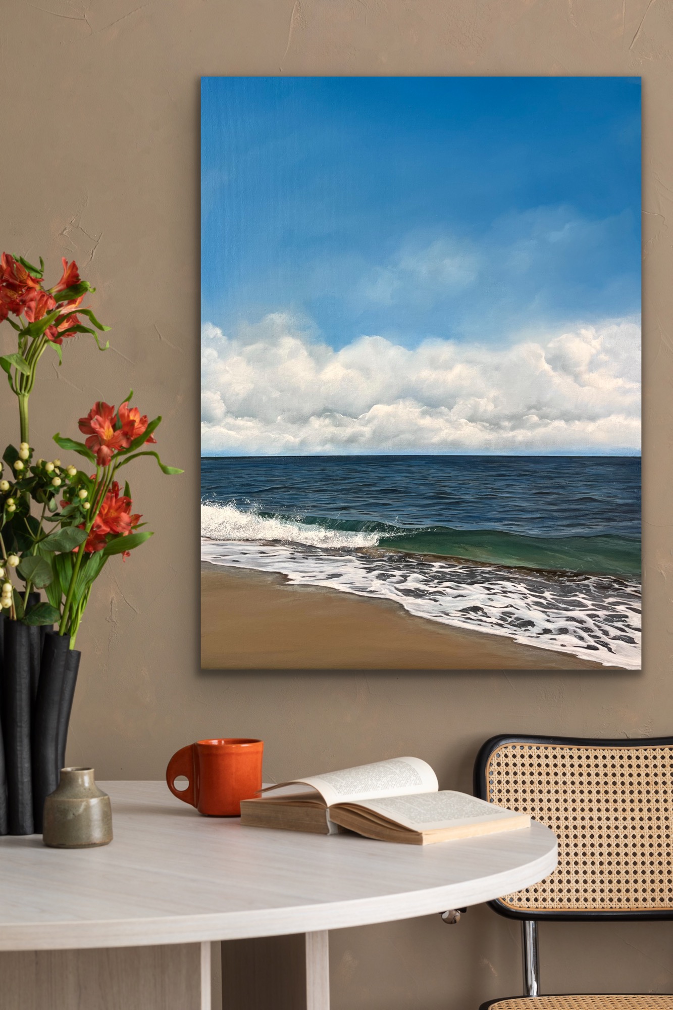 Oil Painting 'Today's Escape' 40cm x 30cm - Image 5