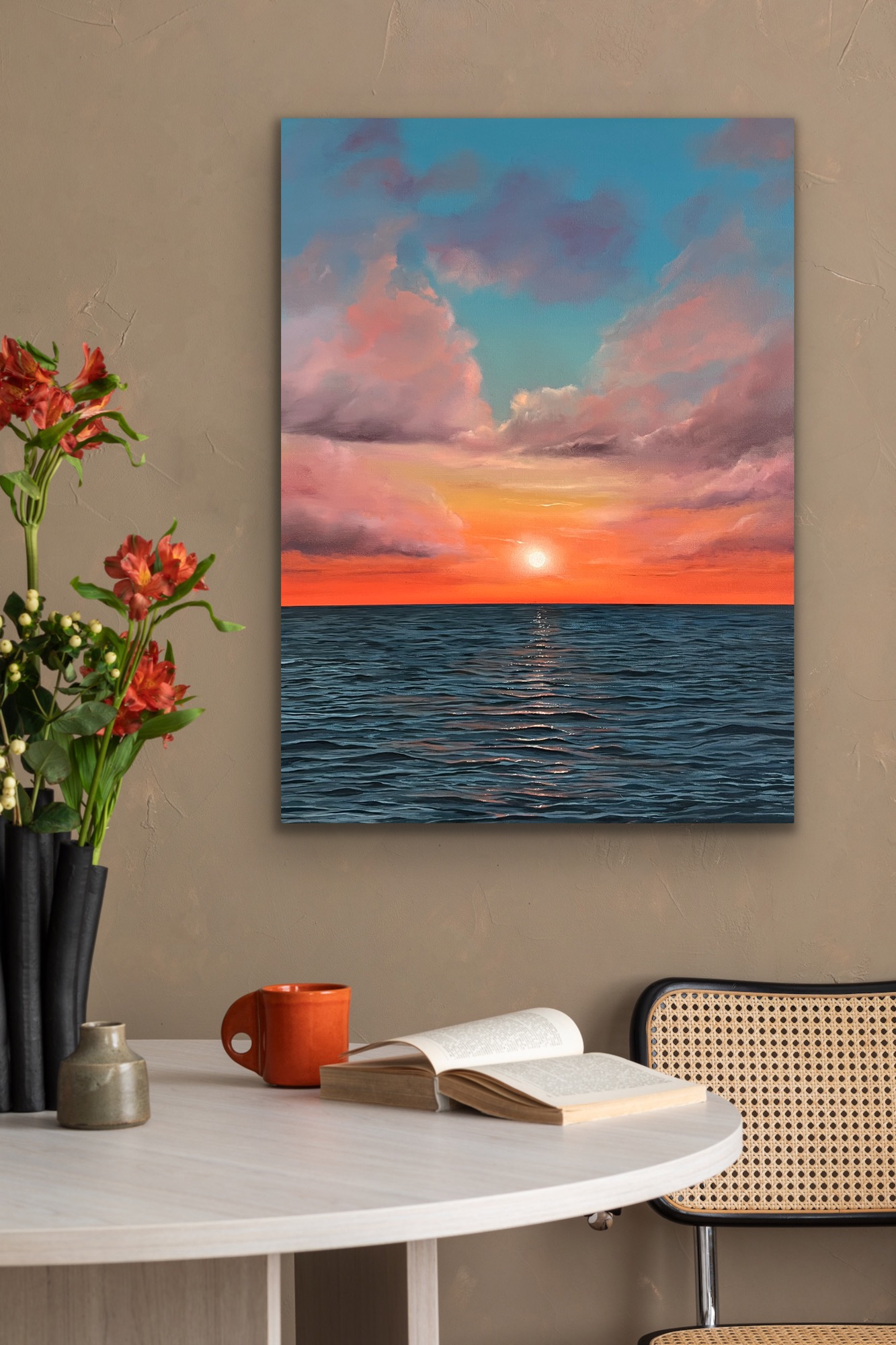 Oil Painting 'Dreaming is Free' 40cm x 30cm - Image 4
