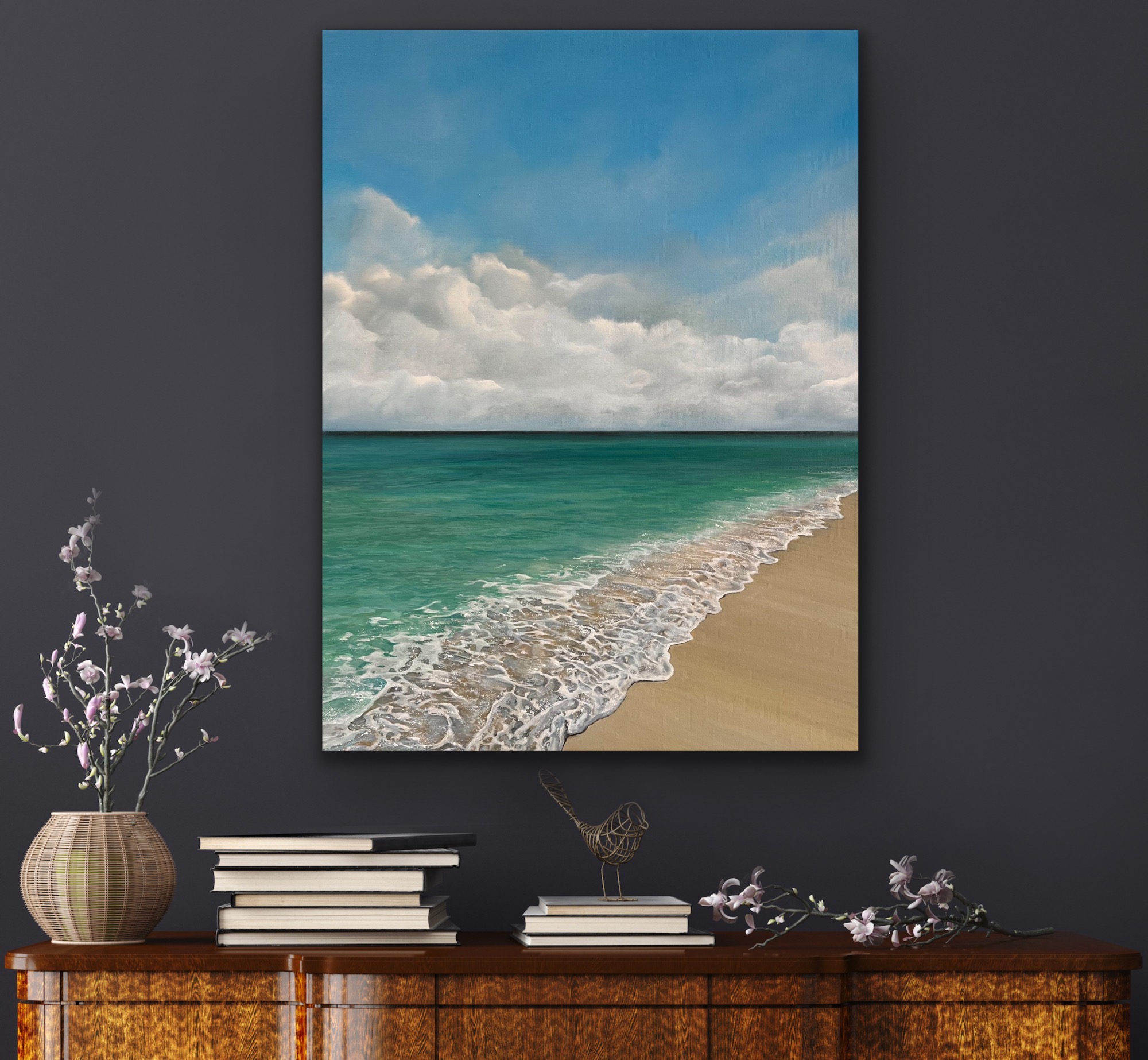 Oil Painting 'Timeless' 40cm x 30cm - Image 3