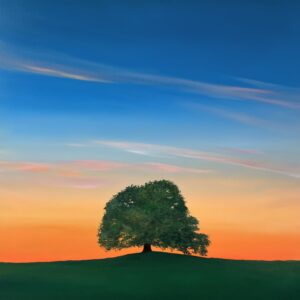 Oil Painting 'Simply Being' 80cm x 80cm