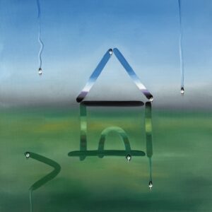 Oil Painting 'Through My Window Part IV'