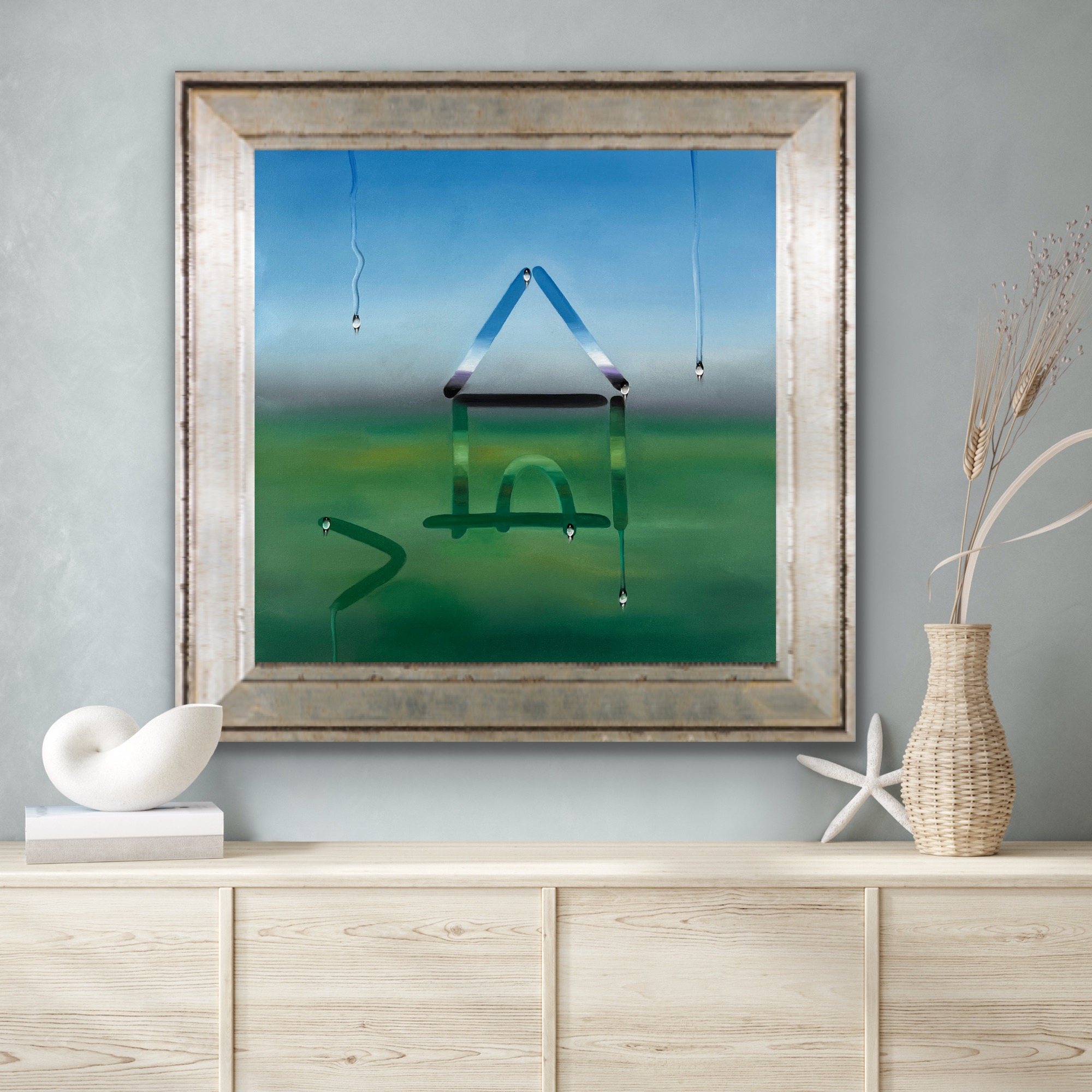 Oil Painting 'Through My Window Part IV' - Image 4
