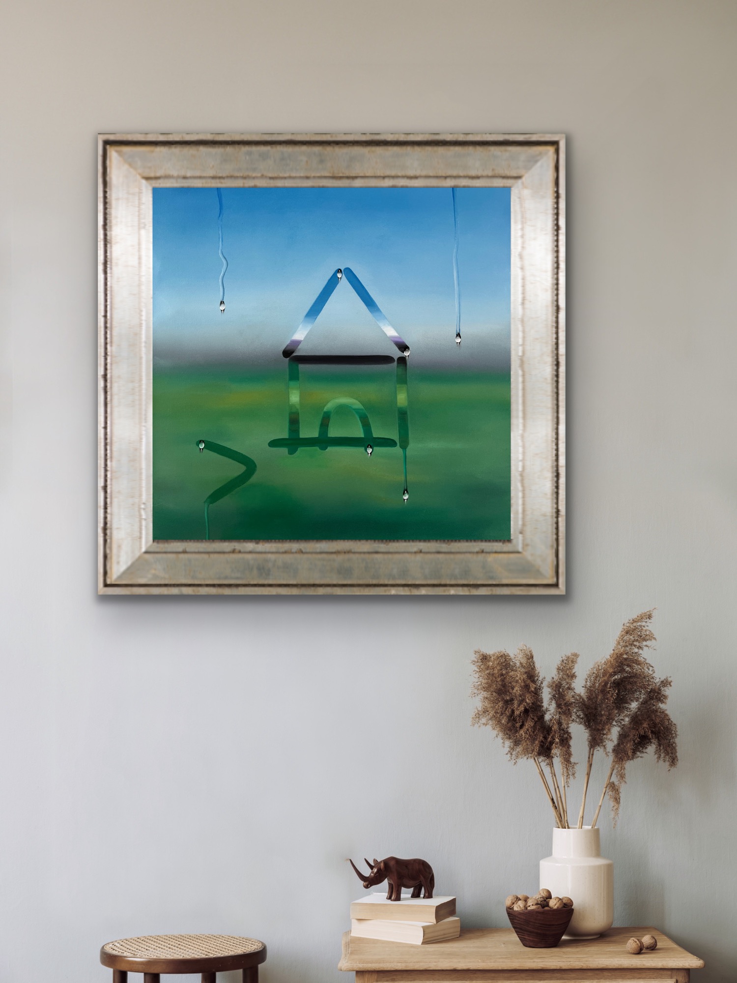 Oil Painting 'Through My Window Part IV' - Image 3
