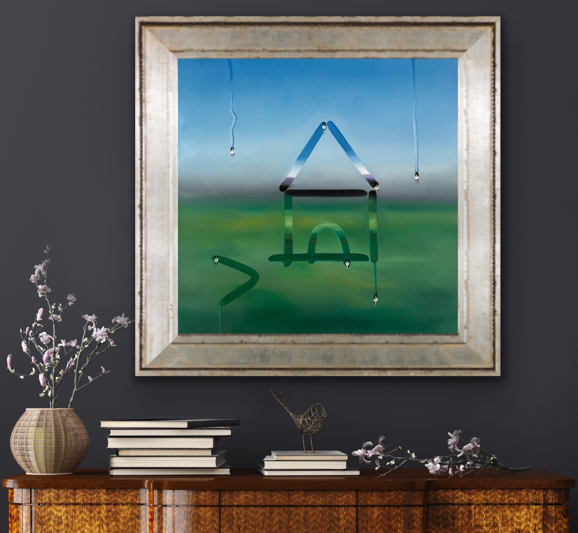 Oil Painting 'Through My Window Part IV' - Image 5
