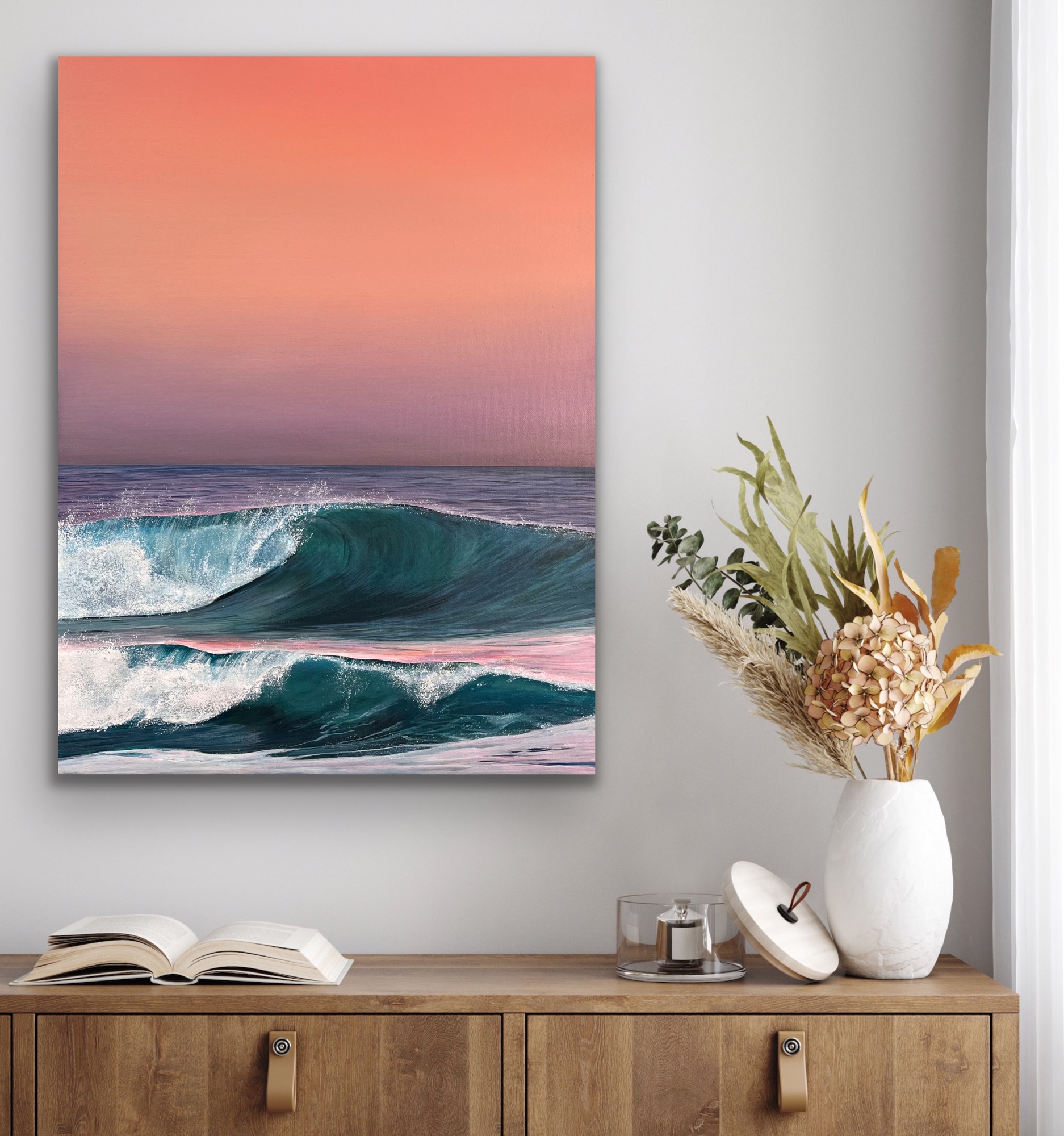 Oil Painting 'The Journey Ahead' 40cm x 30cm - Image 4